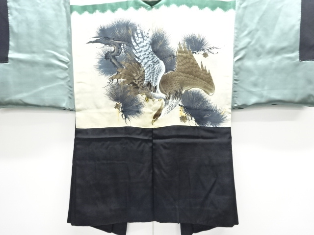 Japanese Kimono / Zugawari Silk